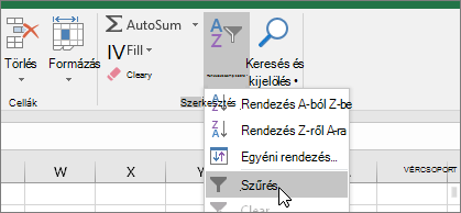Kezdőlap > Rendezés & szűrő > Néha