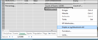 Hide a field in Power Pivot