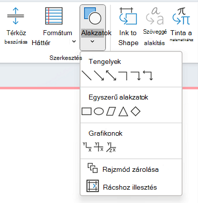 Alakzat rajzolása az alakzattárban