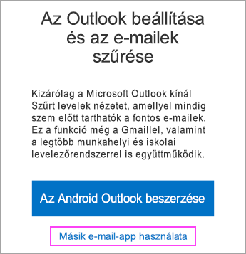 Kattintson a hivatkozásra a szinkronizálás engedélyezéséhez