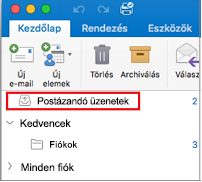 Kimenő üzenetek