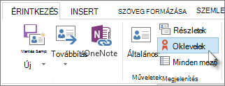 Egy adott személy tanúsítványainak megjelenítése