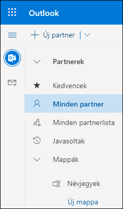 Saját névjegyek