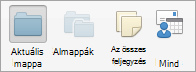 A jegyzetek keresési beállításai