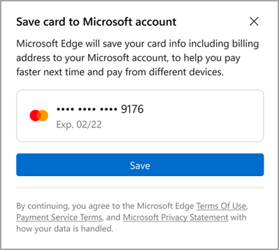 Mentés Microsoft-fiókba