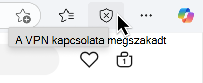 Képernyőkép: a VPN leválasztva