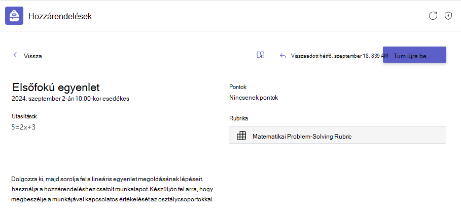 házi feladat