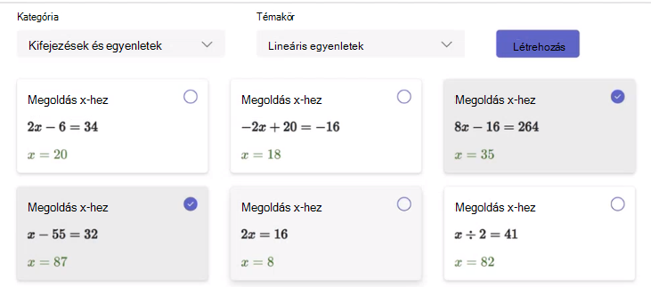 Matematikai fejlődés