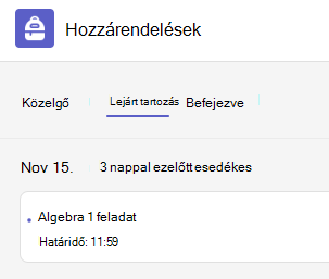 lejárt tartozás