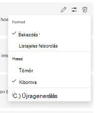 beállítás