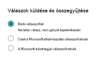 Képernyőkép a bárki beállításáról.