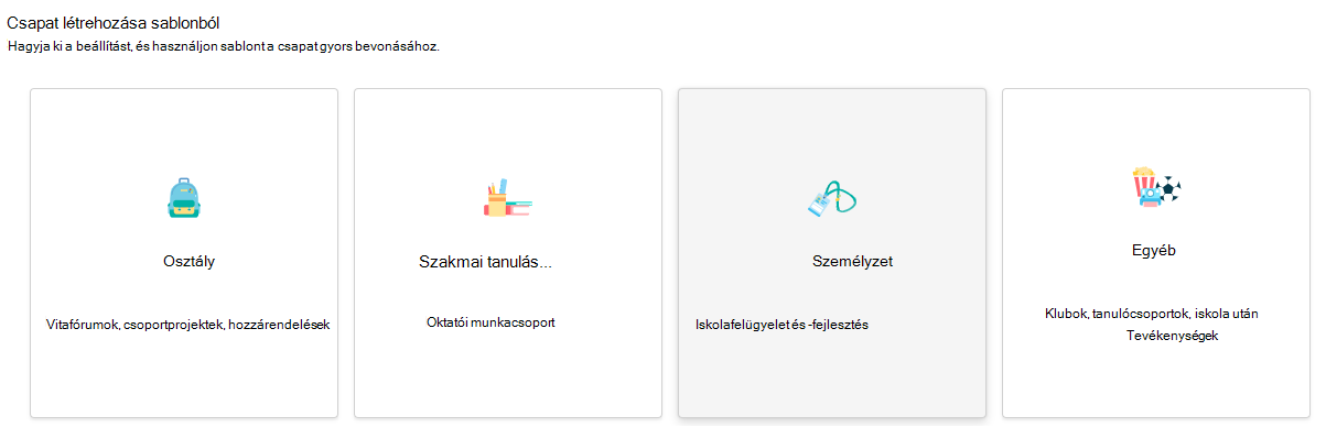 A személyzet kiválasztása