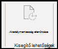 Kisegítő lehetőségek lap