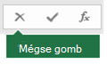 A szerkesztőléc Mégse gombjának képe