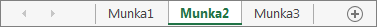 Munkalapfülek