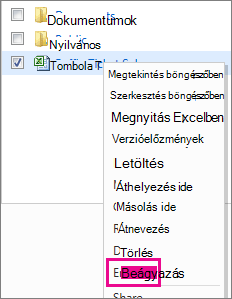 A Beágyazás parancs