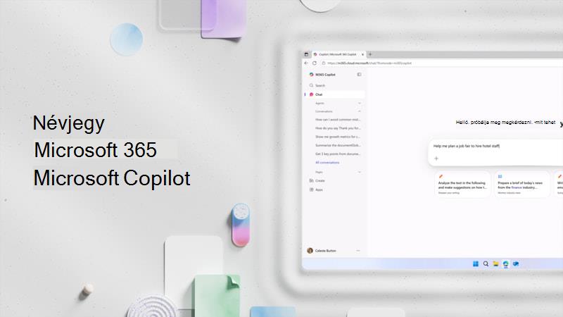 A Microsoft Copilot Chat névjegye