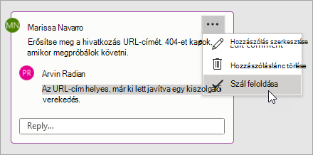 Munka egy hozzászólással