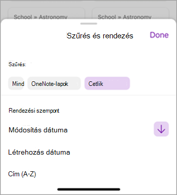 iPhone OneNote képernyőkép: három two.png-es verzió