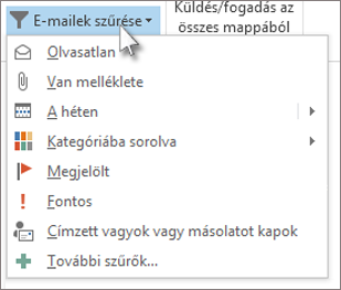E-mailek szűrése