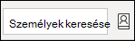 Személyek keresése és a címjegyzék elérése