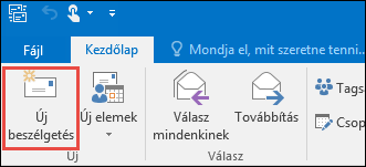 Új csoportos beszélgetés