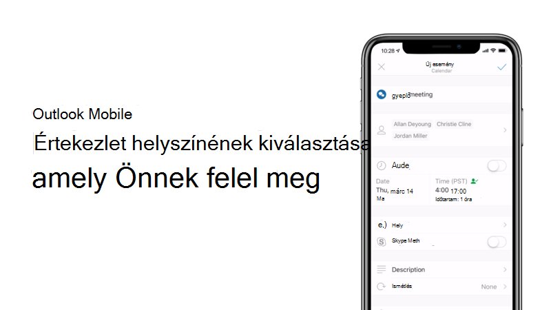 Az értekezlet helyével kapcsolatos segéd videó miniatűrje