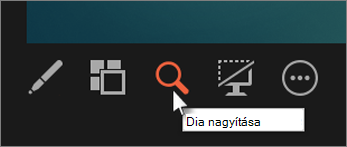 Dia nagyítása