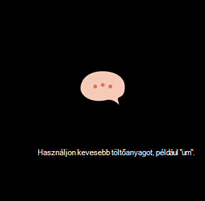 Élő visszajelzés a gyakorlás során
