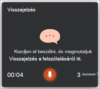 Kezdjen el beszélni