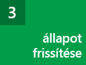 Következő lépés: Előrehaladás jelentése