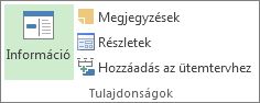 A Tevékenység adatai gomb képe