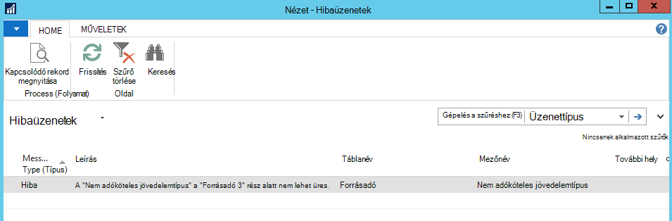 Screenshot of the Open Related Record function