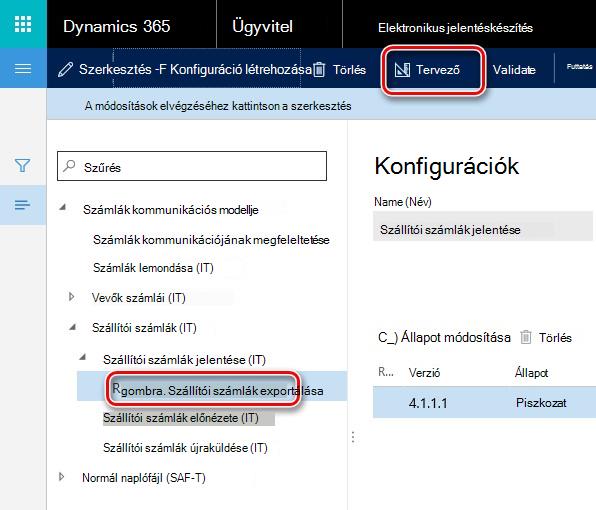 Ez a kép bemutatja, hogyan tölthet le és állíthat be GER-konfigurációkat.