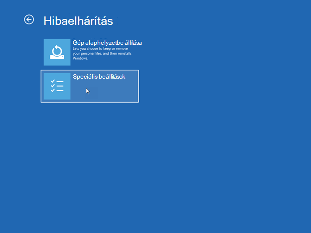 Hibaelhárítás