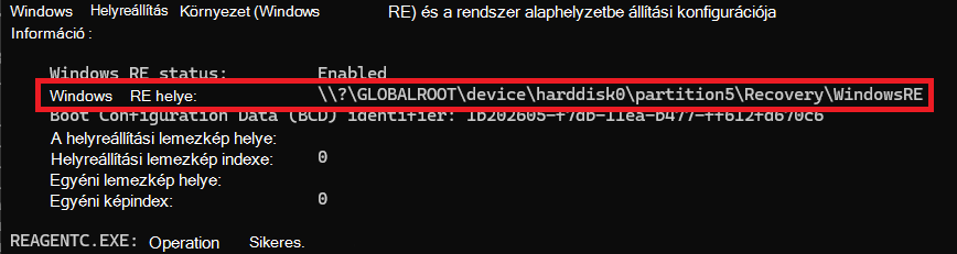 REAgentC Information Command