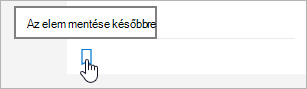 kattintson az ikonra a mentéshez