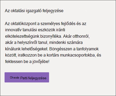 Képernyőkép a Szöveg és formázás kijelzőről