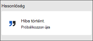 Hiba történt a Word-ben