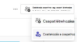 Csatlakozás csoporthoz