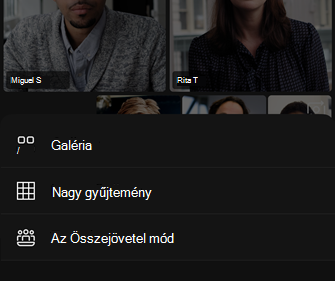 Videók elrendezési lehetőségei