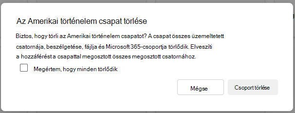 Csapat párbeszéd
