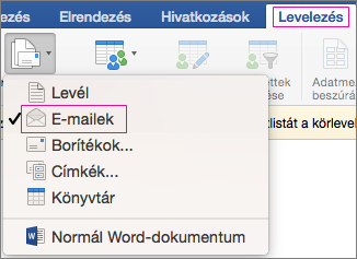 elektronikus körlevél