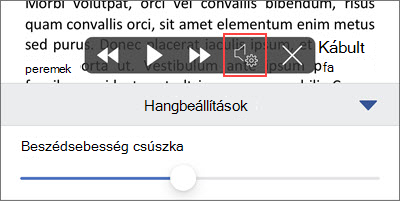 Olvasási sebesség növelése vagy csökkentése