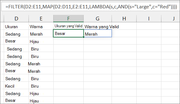 Contoh fungsi MAP ketiga3