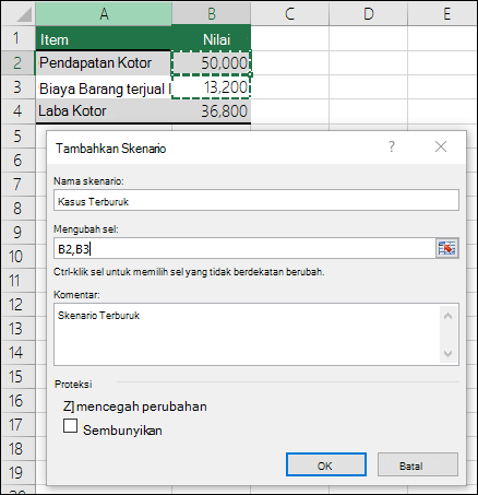 Menyiapkan Skenario Terburuk