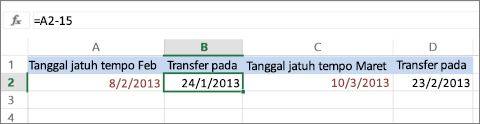 tanggal hitungan
