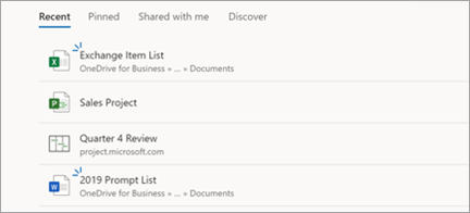 Memperlihatkan file Proyek di Edge