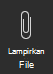 Cuplikan layar memperlihatkan opsi Lampirkan File.