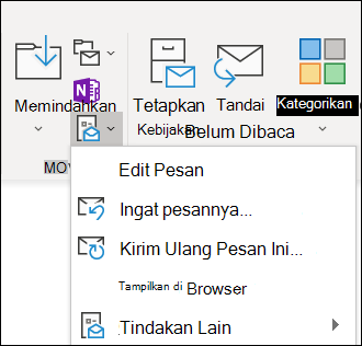 Anda bisa mengirim ulang pesan.